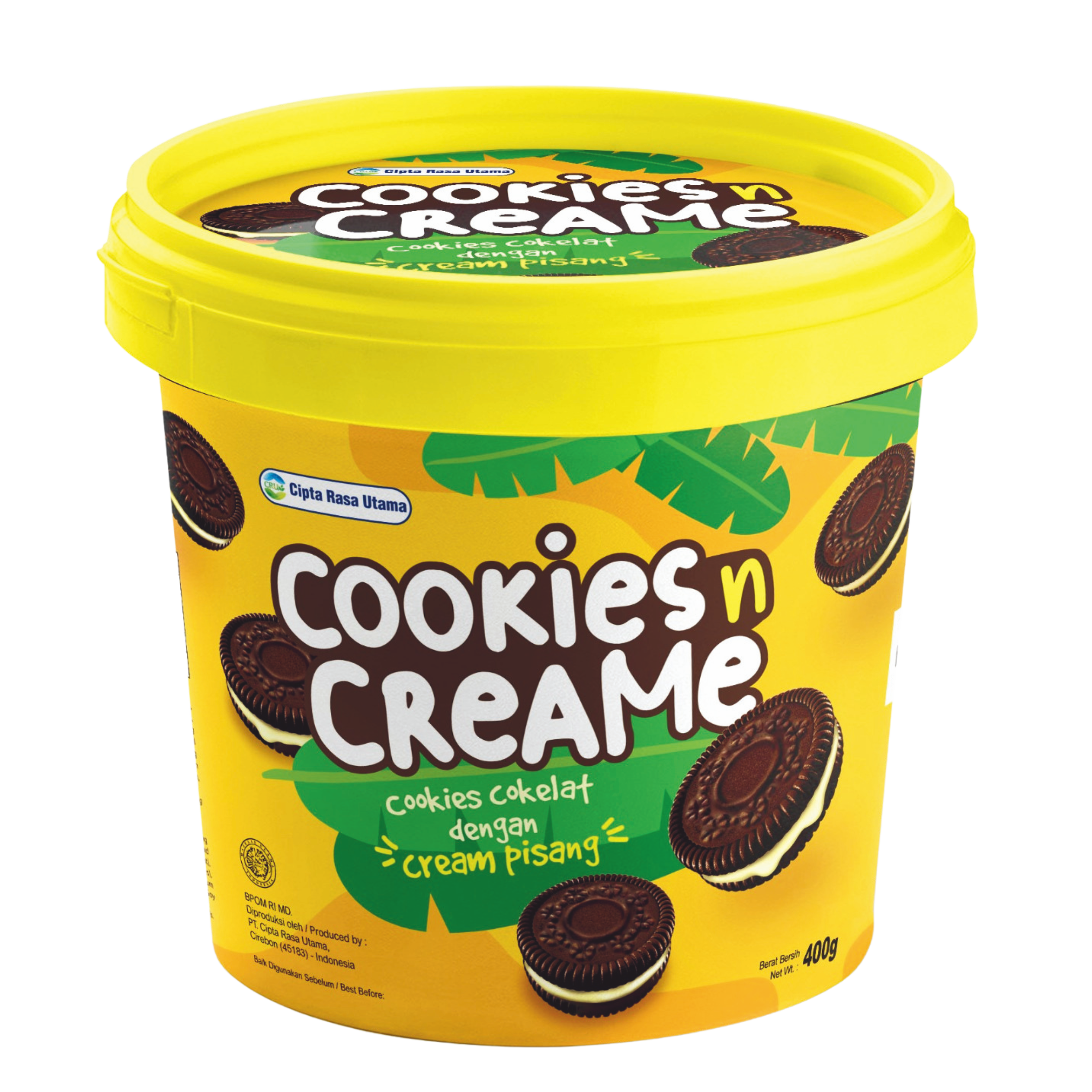 Cookies N Creame Banana Bucket