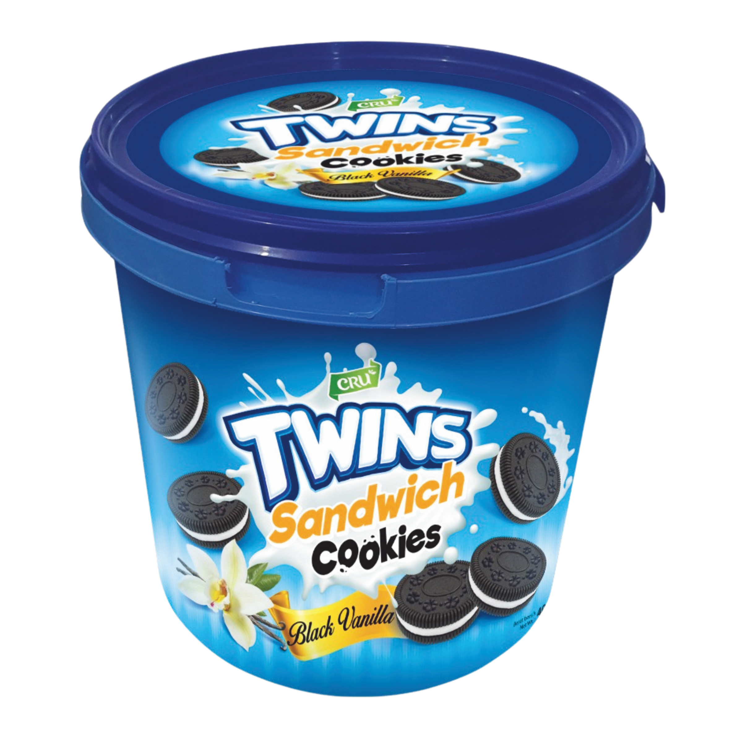 Twins Sandwich Cookies Vanilla Bucket