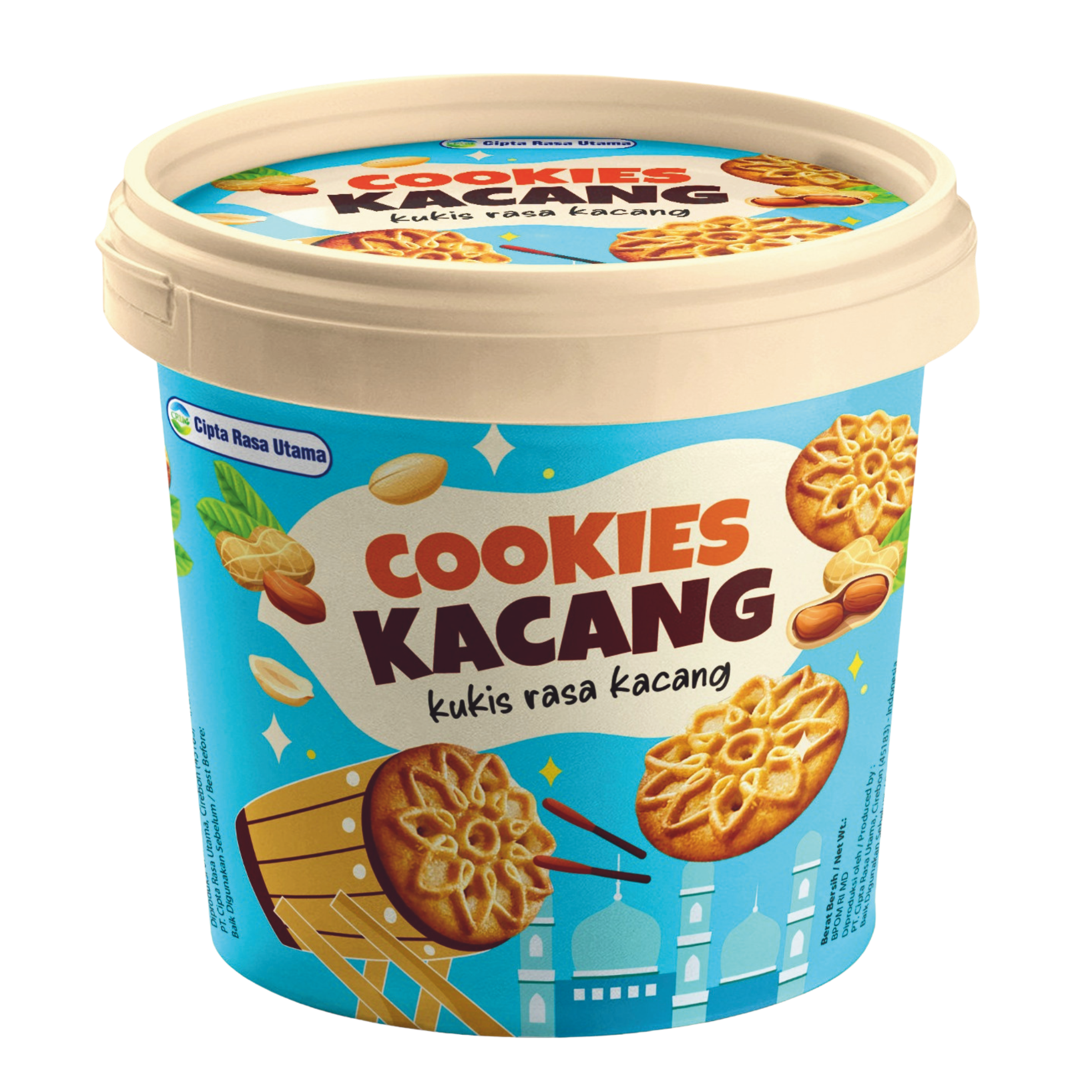 Cookies Kacang Bucket