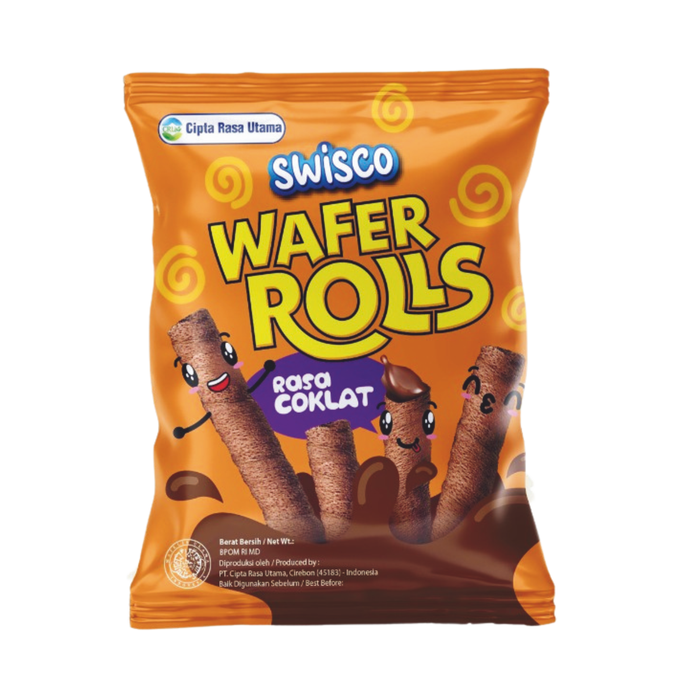 Swisco Wafer Roll Chocolate
